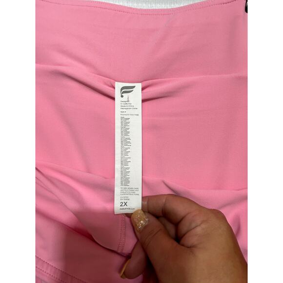 Fabletics Women's Light Pink Irene Tennis Skort Size 2X activewear plus size - Picture 12 of 13